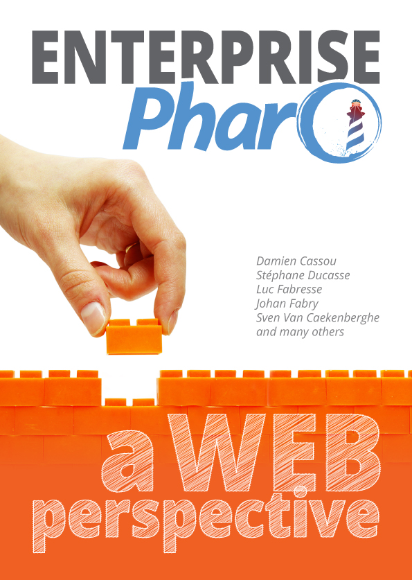 The cover of the Enterprise Pharo book.